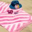 Πετσέτα θαλάσσης 80x160cm  Summer breeze Pink Gum 394/ 23