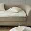 Pure White Sofa Quilt  85x200cm 445